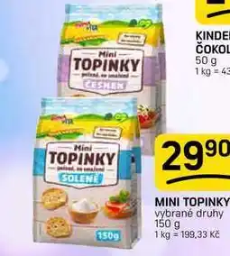 Flop MINI TOPINKY vybrané druhy nabídka