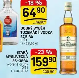 Flop STARÁ MYSLIVECKÁ 35-38% vybrané druhy nabídka