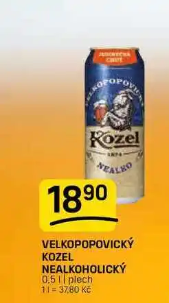 Flop VELKOPOPOVICKÝ KOZEL NEALKOHOLICKÝ 0,5 | plech nabídka