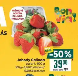 Billa Jahody Calinda balení nabídka