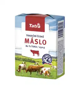 Billa Tatra máslo 82 % 250g nabídka