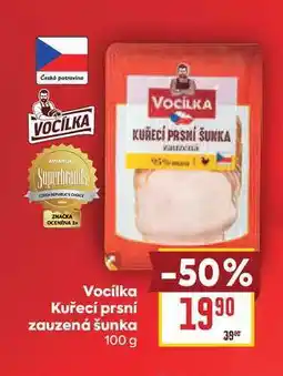 Billa Vocilka Kuřecí prsní zauzená šunka nabídka