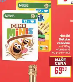 Billa Nestlé Dětské cereálie od nabídka