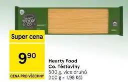 Tesco Hearty Food Co. Těstoviny, 500 g, více druhů nabídka