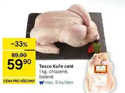 Tesco Tesco Kuře celé, 1 kg, chlazené nabídka