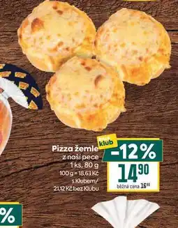 Billa Pizza žemle z naší pece 1 ks nabídka