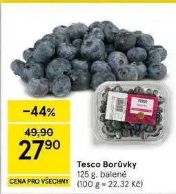 Tesco Tesco Borůvky, 125 g, balené nabídka