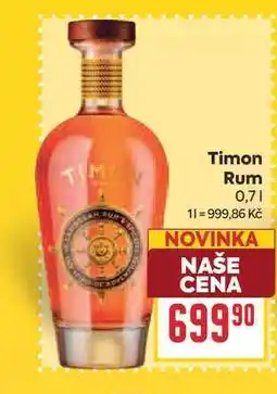 Billa Timon Rum nabídka