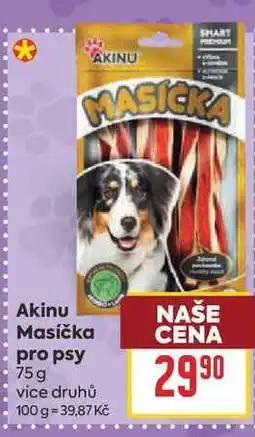 Billa Akinu Masíčka pro psy nabídka