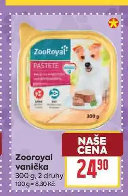 Billa Zooroyal vanička nabídka