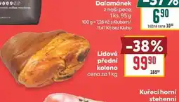 Billa Lidové přední koleno cena za nabídka