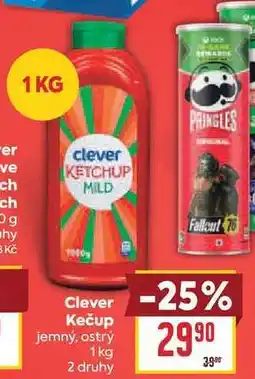 Billa Clever Kečup jemný, ostrý nabídka
