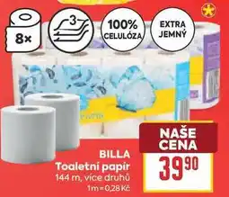 Billa BILLA Toaletní papír 144 m nabídka