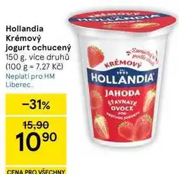 Tesco Hollandia Krémový jogurt ochucený, 150 g, více druhů nabídka