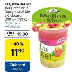 Tesco Krajanka DeLuxe, 150 g, více druhů nabídka