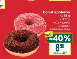 Billa Donut s polevou 1ks nabídka