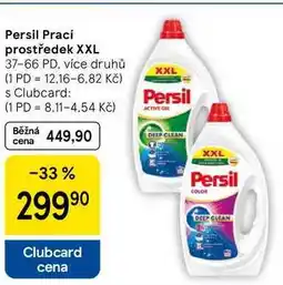 Tesco Persil Prací prostředek XXL, 37-66 PD, více druhů nabídka