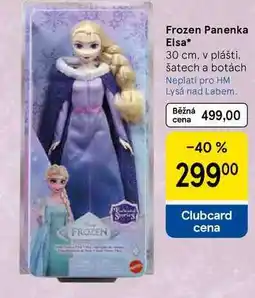 Tesco Frozen Panenka Elsa, 30 cm, v plášti. šatech a botách nabídka