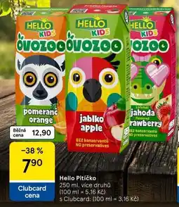 Tesco Hello Pitíčko, 250 ml, více druhů nabídka