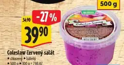 Albert Coleslaw červený salát nabídka