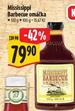 Albert Mississippi Barbecue omáčka nabídka