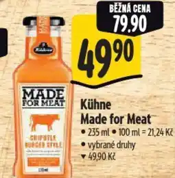 Albert Kühne Made for Meat nabídka