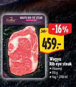 Albert Wagyu Rib eye steak chlazený nabídka