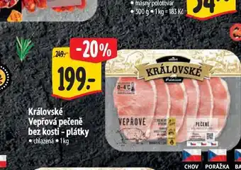 Albert Královské Vepřová pečeně bez kosti - plátky nabídka