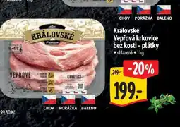 Albert Královské Vepřová krkovice bez kosti - plátky nabídka