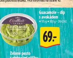 Albert Guacamole - dip s avokádem nabídka