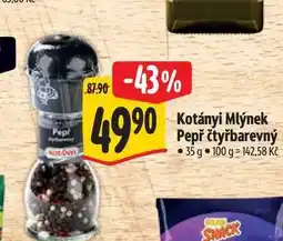 Albert Kotányi Mlýnek Pepř čtyřbarevný nabídka