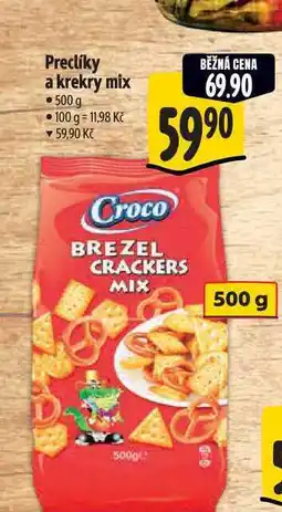 Albert Preclíky a krekry mix nabídka