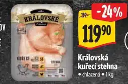 Albert Královská kuřecí stehna nabídka