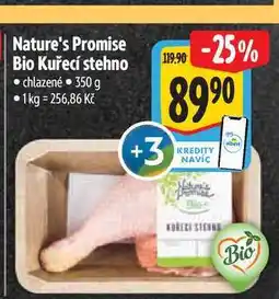 Albert Nature's Promise Bio Kuřecí stehno nabídka
