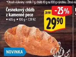 Albert Česnekový chléb z kamenné pece nabídka