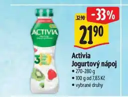 Albert Activia Jogurtový nápoj nabídka