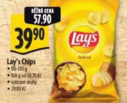 Albert Lay's Chips nabídka