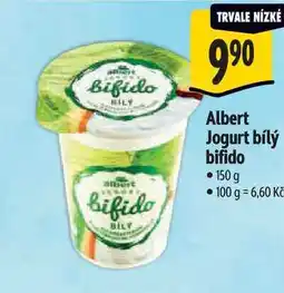 Albert Albert Jogurt bílý bifido nabídka