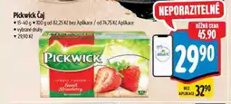 Albert Pickwick Čaj nabídka