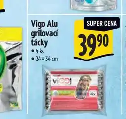 Albert Vigo Alu grilovací tácky 4 ks 24 x 34 cm nabídka