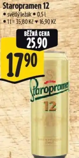 Albert Staropramen 12 nabídka