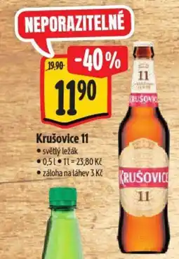 Albert Krušovice 11 nabídka