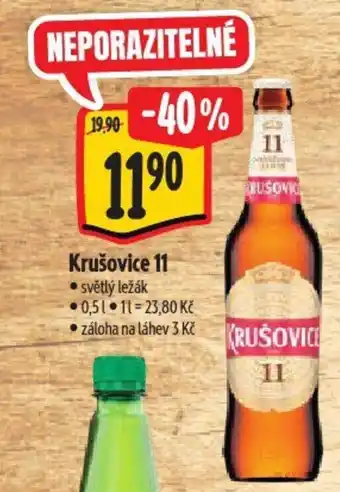 Albert Krušovice 11 nabídka