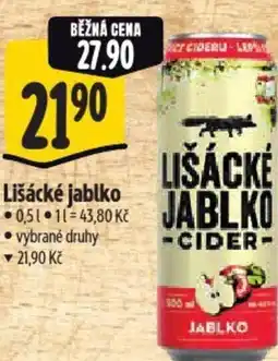 Albert Lišácké jablko nabídka