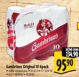Albert Gambrinus Original 10 nabídka