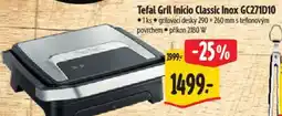 Albert Tefal Gril Inicio Classic Inox GC271D10 nabídka