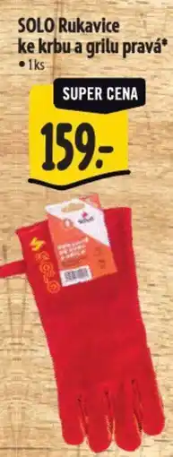 Albert SOLO Rukavice ke krbu a grilu pravá nabídka