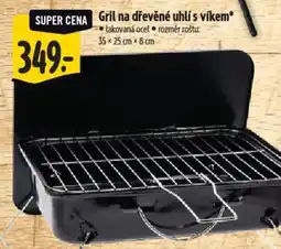 Albert Gril na dřevěné uhlí s víkem nabídka