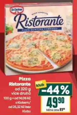 Billa Pizza Ristorante nabídka