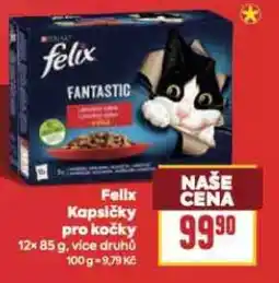 Billa Felix Kapsičky pro kočky nabídka